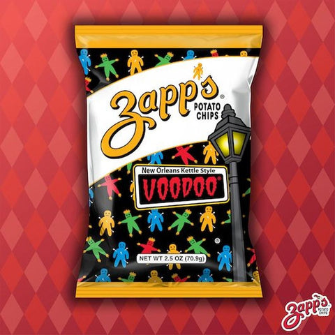 Zapps Voodoo Kettle Potato Chips, 2.5 Ounce -- 10 per case