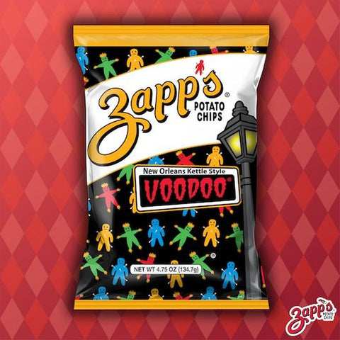 Zapps Voodoo Kettle Potato Chips, 4.75 Ounce -- 12 per case