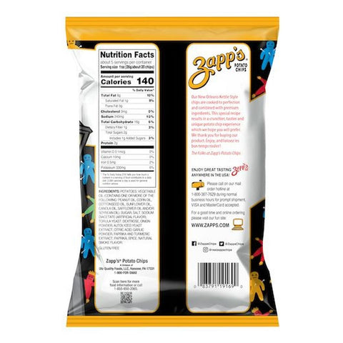 Zapps Voodoo Kettle Potato Chips, 4.75 Ounce -- 12 per case