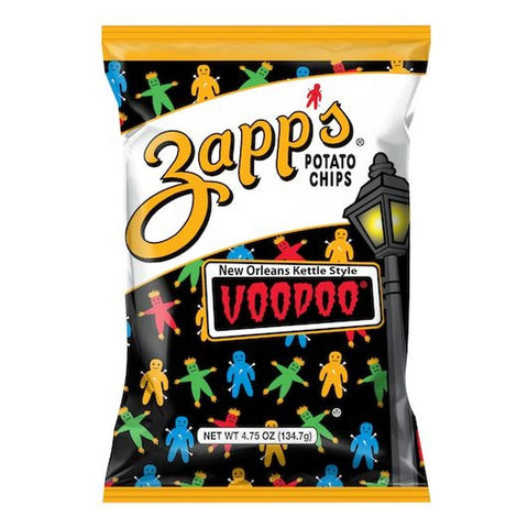 Zapps Voodoo Kettle Potato Chips, 4.75 Ounce -- 12 per case