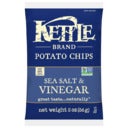 Kettle Sea Salt and Vinegar Potato Chips - 2 oz. bag, 24 per case