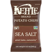 Kettle Brand Lightly Salted Potato Chips - 9 oz. bag, 12 per case