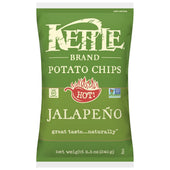 Kettle Jalapeno Potato Chips - 9 oz. bag, 12 per case