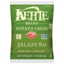 Kettle Foods Jalapeno Potato Chips, 1.5 Ounce -- 24 per case.