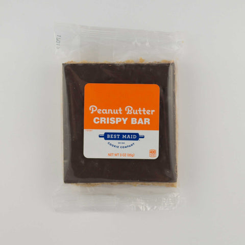 Best Maid Thick Vending Peanut Butter Crispy Bar, 3 Ounce -- 42 per case.