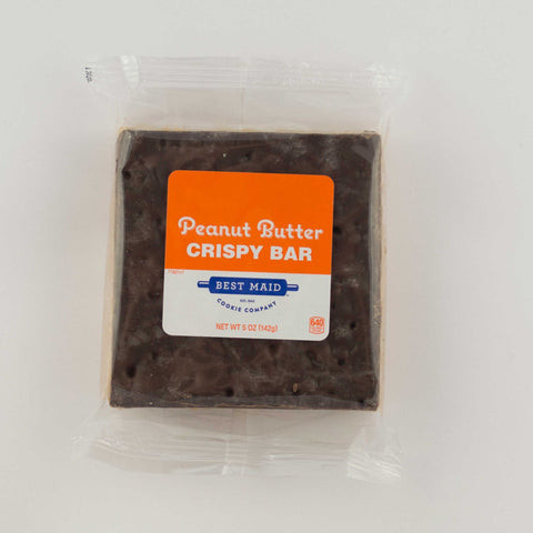 Best Maid Thick Vending Peanut Butter Crispy Bar, 5 Ounce -- 24 per case.