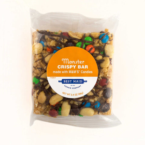 Best Maid Monster Crispy Bar, 3.4 Ounce -- 24 per case.