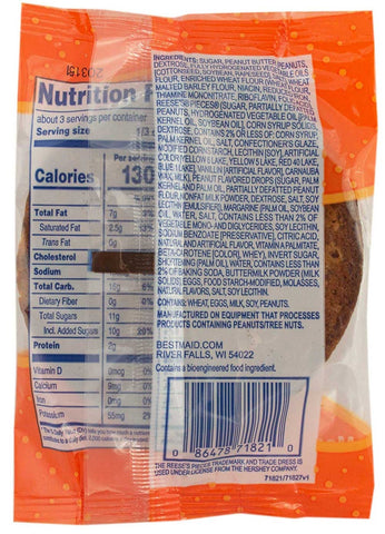 Best Maid Peanut Butter with Reese Pieces Cookie, 3 Ounce -- 48 per case