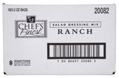 Sugar Foods Chef Finest Ranch Dressing, 3.2 Ounce -- 18 per case.