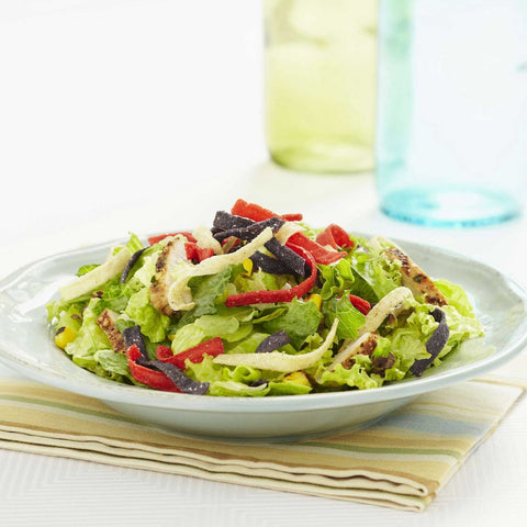 Fresh Gourmet Tri-Color Tortilla Strips, 0.5 Ounce -- 140 per case