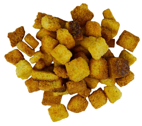 Fresh Gourmet Sweet Butter Cornbread Croutons, 2.5 Pound -- 4 per case.