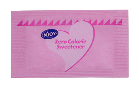 Njoy Saccharin Sugar Substitute, 1 Gram -- 2000 per case.