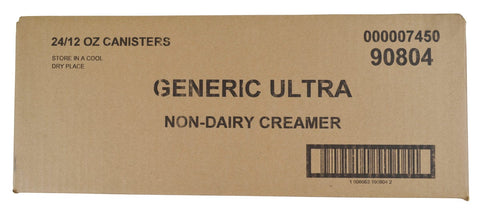 Sugar Foods Non-Dairy Powder Creamer - 12 oz. canister, 24 canisters per case