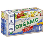 Capri Sun Organic Soft Drink Fruit Punch, 60 Fluid Ounce -- 4 per case.