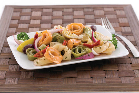 Conagra Angela Mia Tricolor Cheese Tortellini Pasta, 5 Pound -- 2 per case.