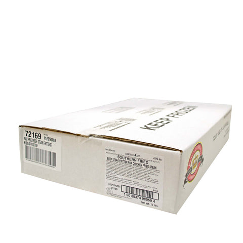 Kings Command Foods Raw Southern Chicken Fried Beef Steak, 4 Ounce -- 40 per case.