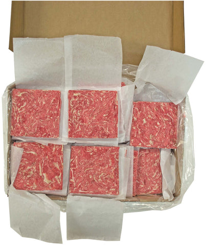 Philly Sensations Minute Ready Raw Philly Beef Steak, 4 Ounce Slices -- 40 per case.
