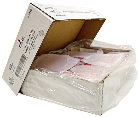 Philly Sensations Minute Ready Raw Philly Beef Steak, 4 Ounce Slices -- 40 per case.