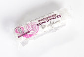 Goody Man Whole Grain Powdered Sugar Mini Donut, 3.05 Ounce -- 72 per case.