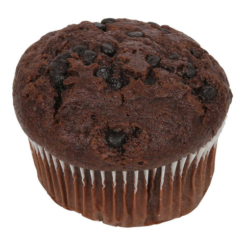 Otis Spunkmeyer Delicious Essentials Chocolate Chocolate Chip Muffin, 4 Ounce -- 24 per case.