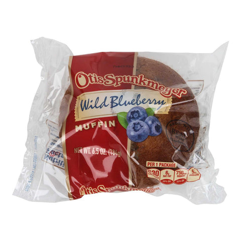 Otis Spunkmeyer Delicious Essentials Blueberry Muffin, 6.5 Ounce -- 48 per case.
