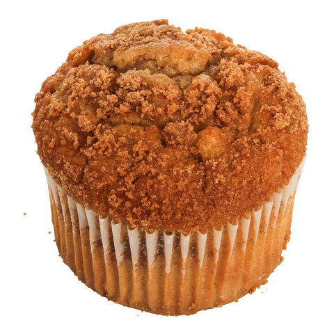 Otis Spunkmeyer Delicious Essentials Apple Cinnamon Muffin, 4 Ounce -- 24 per case.