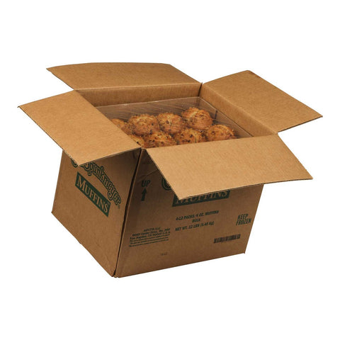 Otis Spunkmeyer Delicious Essentials Banana Nut Muffin, 4 Ounce -- 48 per case.