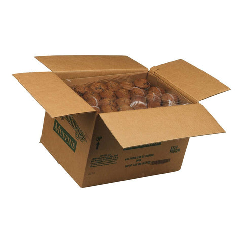 Otis Spunkmeyer Delicious Essentials Harvest Bran Muffin, 2.25 Ounce -- 96 per case.