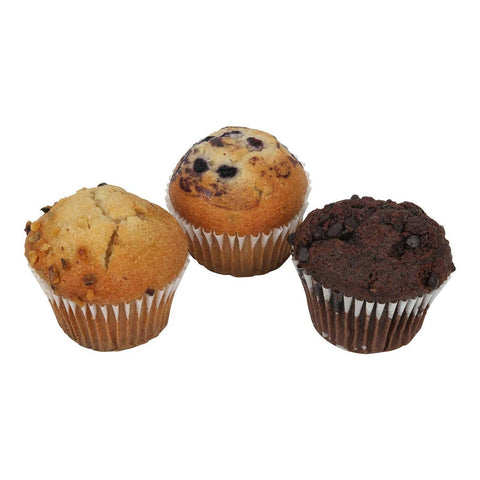 Otis Spunkmeyer Delicious Essentials Mixed Muffin, 2.25 Ounce -- 96 per case.