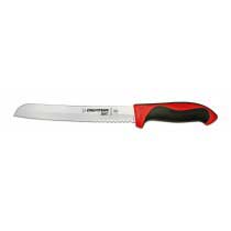 Dexter Russell Scalloped Red Handle Bread Knife, 8 inch -- 6 per case