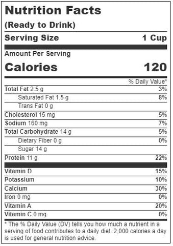 Organic Valley Organic Ultra Pasteurized Low Fat 1 Percent Milk, 128 Fluid Ounce -- 4 per case