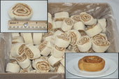 General Mills Pillsbury Best Unbaked Cinnamon Roll Dough, 2.5 Ounce -- 180 per case.