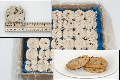 Pillsbury Big Deluxe Oatmeal Raisin Cookie, 1.2 Ounce -- 288 per case.