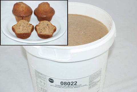 General Mills Pillsbury Banana Nut Muffin Batter, 18 Pound.