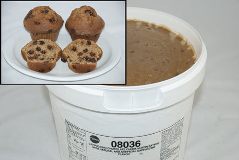 General Mills Pillsbury Cappuccino Chocolate Chunk Muffin Batter, 18 Pound.