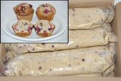 General Mills Pillsbury Tubeset Cranberry Nut Muffin Batter, 3 Pound -- 6 per case.