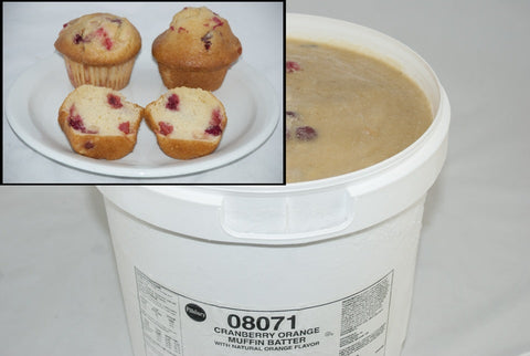 General Mills Pillsbury Cranberry Orange Muffin Batter, 18 Pound.