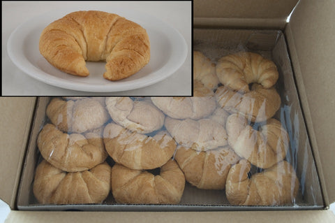 General Mills Pillsbury Baked Butter Curved Unsliced Croissant, 2.5 Ounce -- 64 per case.