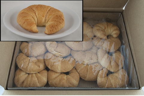 General Mills Pillsbury Baked Butter Curved Unsliced Croissant, 2.5 Ounce -- 64 per case.