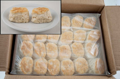 General Mills Easy Split Golden Buttermilk Biscuit, 2.25 Ounce -- 120 per case.
