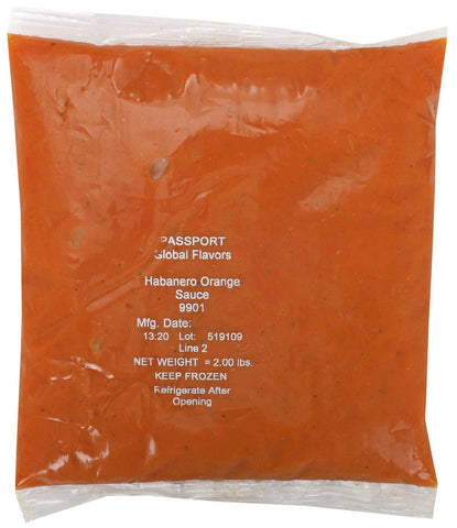 Passport Gluten Free Habanero Orange Sauce, 2 Pound -- 8 per case