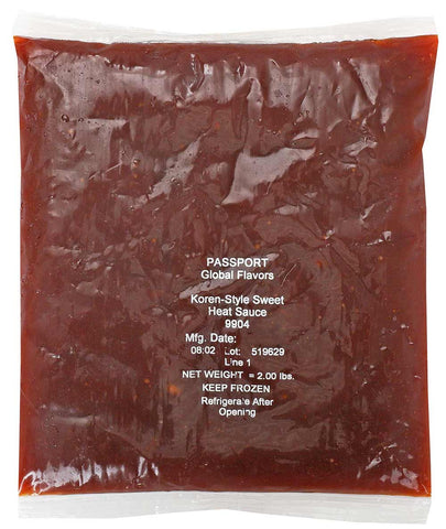 Passport Korean Style Sweet Heat Vegan Sauce, 2 Pound -- 8 per case