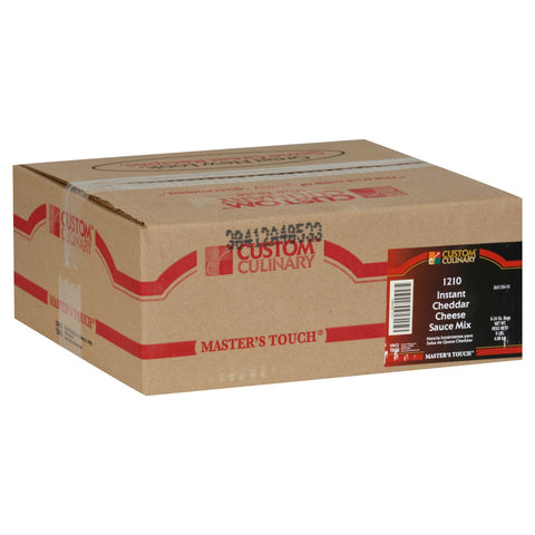 Custom Foods Instant Superb Cheddar Cheese Sauce 6 Case 24 Ounce