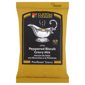 Custom Culinary PanRoast Peppered Biscuit Gravy Mix, 20 Ounce -- 6 per case.