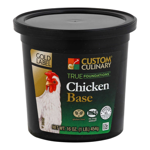 Gold Label Gluten Free Chicken Base, 1 Pound -- 6 per case.