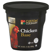 Custom Culinary Gold Label Chicken Base, 1 Pound -- 6 per case.