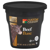 Custom Culinary Gold Label Beef Base, 1 Pound -- 6 per case.