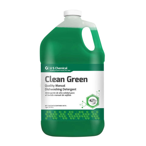 US Chemical Clean Green Dishwashing Detergent, 1 Gallon -- 4 per case.