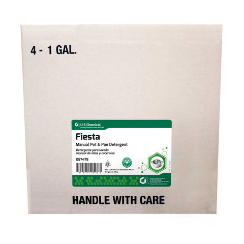 US Chemical Fiesta Pot and Pan Detergent Liquid 057478, 1 Gallon -- 4 per case.