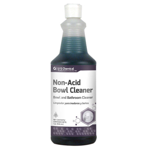 US Chemical Non-Dry Acid Bathroom and Bowl Cleaner, 1 Quart -- 12 per case.